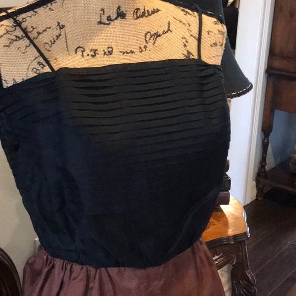 Vintage Silk Evening Dress - Picture 2 of 6